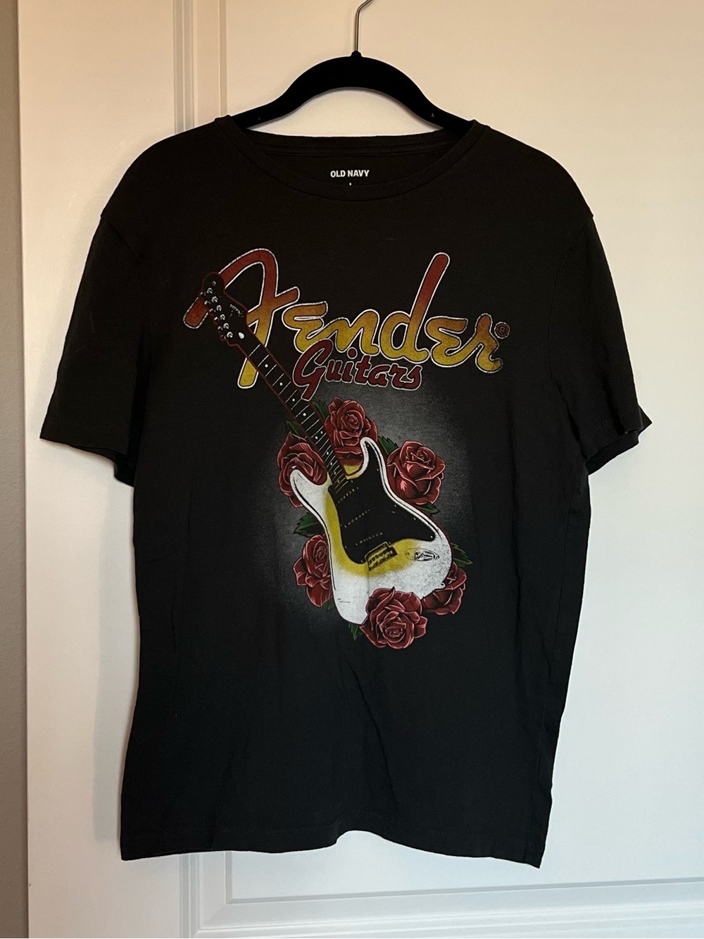 Fender Black Graphic Guitar Tee